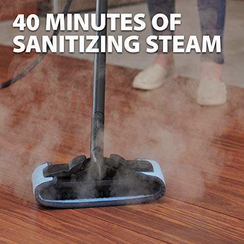 Wagner Spraytech C900134 925e Elite Steamer Multi-Purpose Mop with 20 Accessories for Chemical-Free Steam Cleaning, Hardwood Floors, Tile, and More