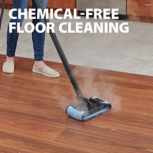 Wagner Spraytech C900134 925e Elite Steamer Multi-Purpose Mop with 20 Accessories for Chemical-Free Steam Cleaning, Hardwood Floors, Tile, and More